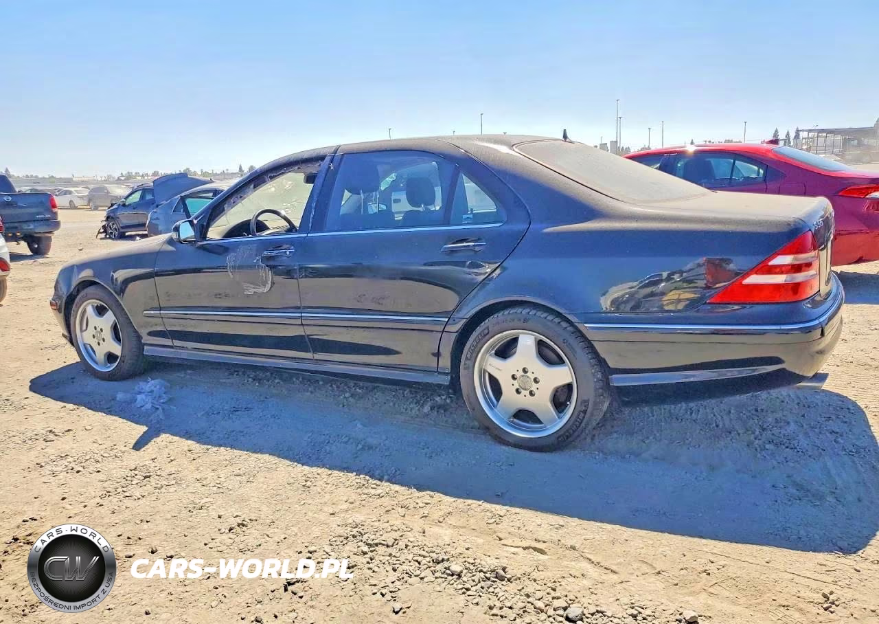 2002 Mercedes-Benz S 55 Amg VIN:WDBNG73J32A293676 - 2