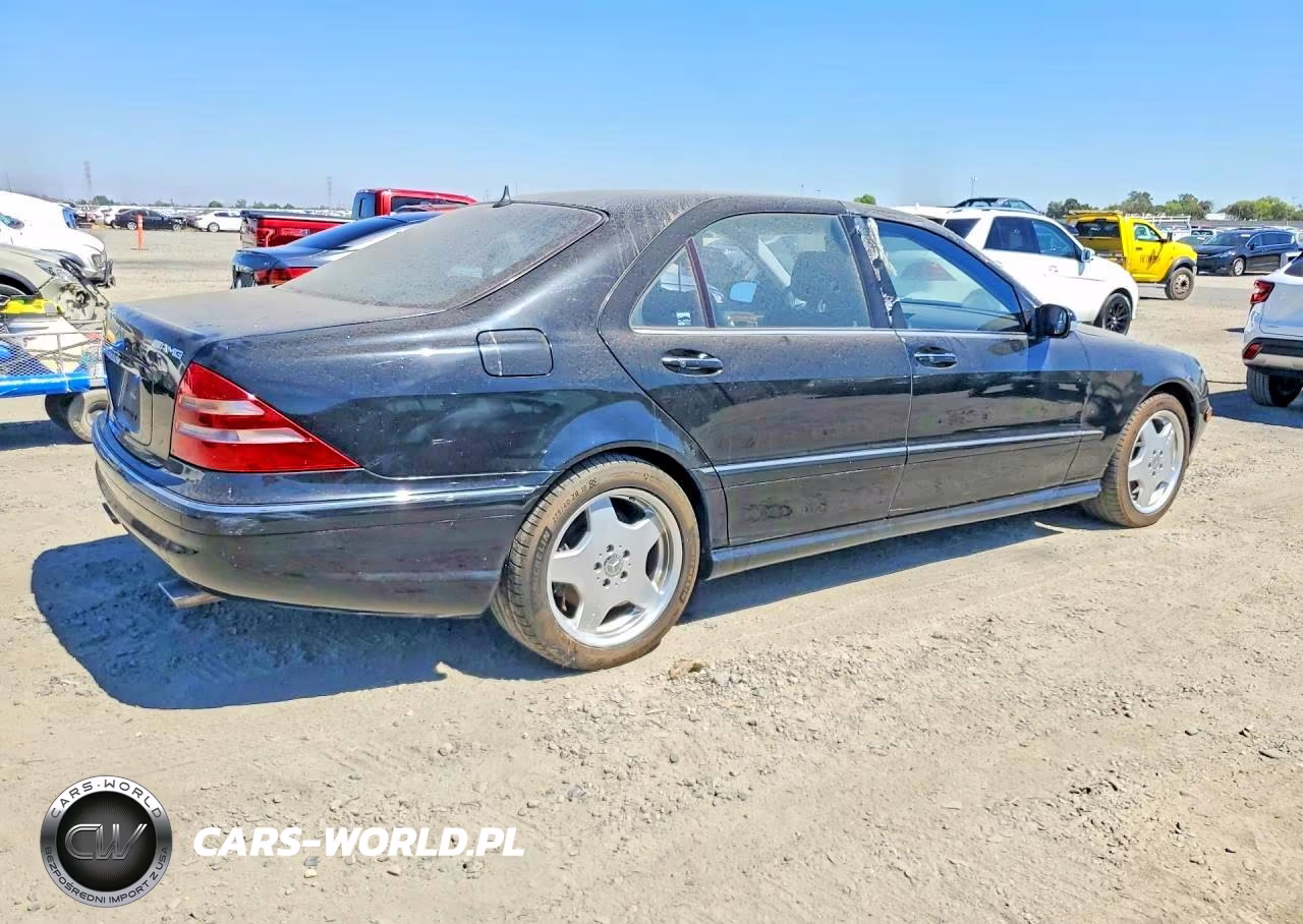 2002 Mercedes-Benz S 55 Amg VIN:WDBNG73J32A293676 - 3