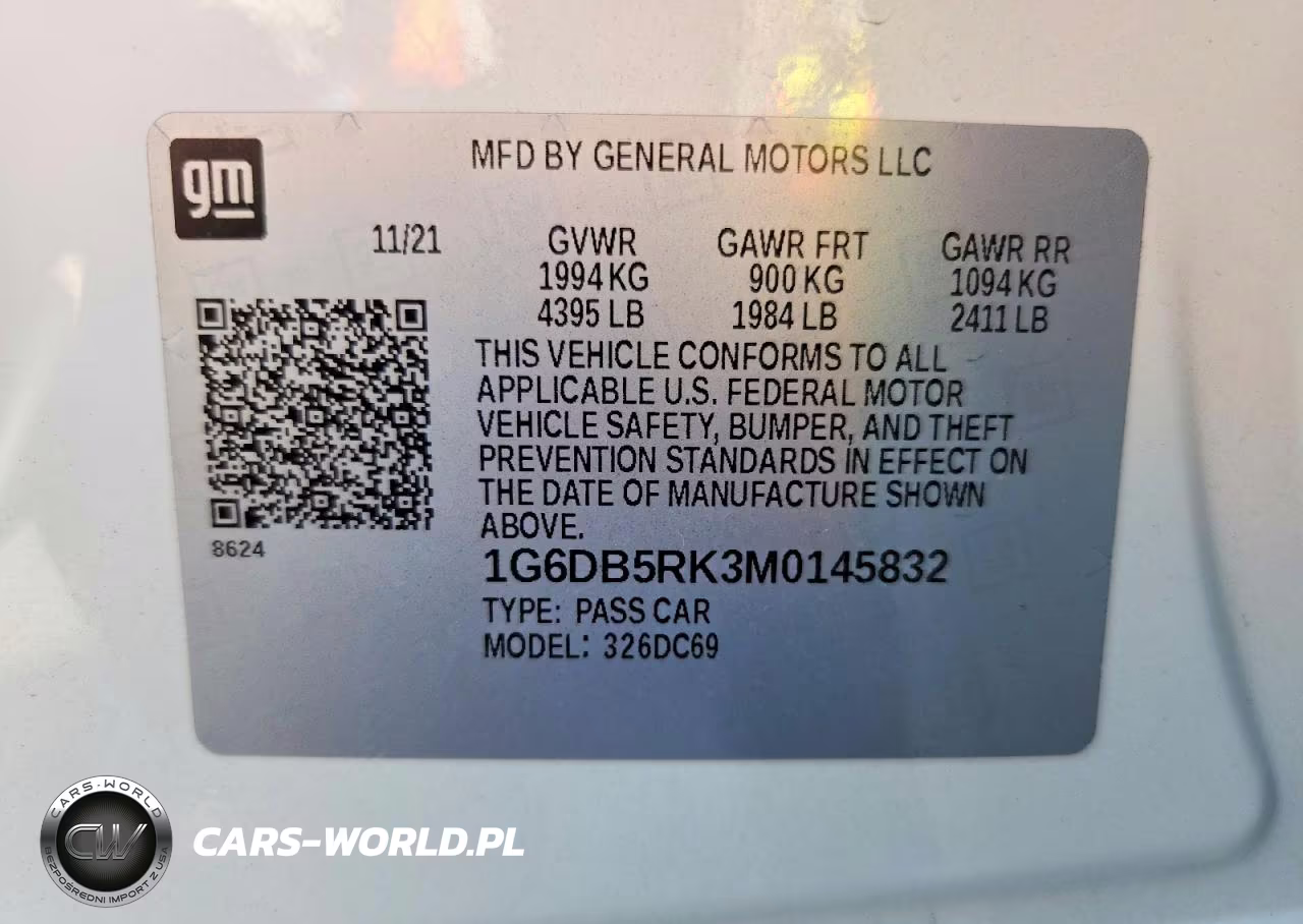 2021 Cadillac Ct4 Premium Luxury VIN:1G6DB5RK3M0145832 - 12