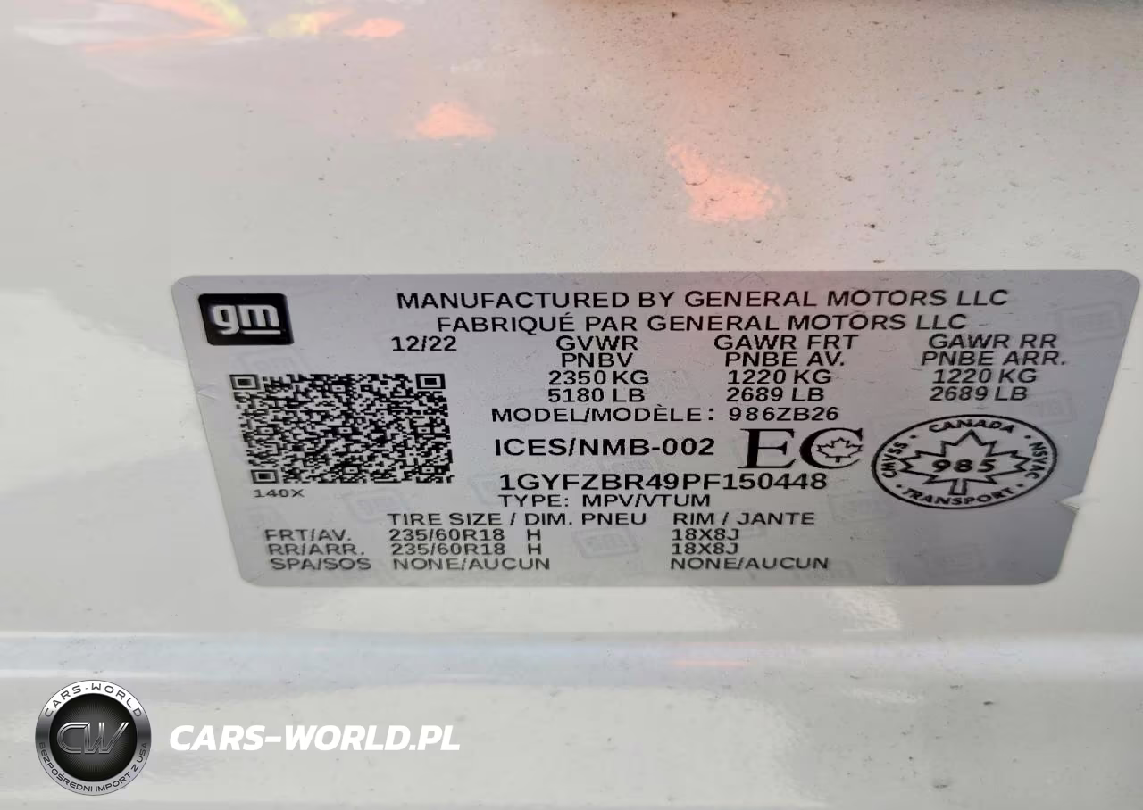 2023 Cadillac Xt4 Luxury VIN:1GYFZBR49PF150448 - 13