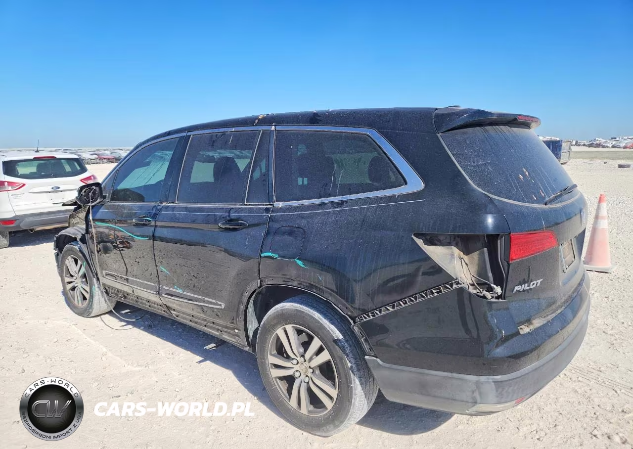 2016 Honda Pilot Exl VIN:5FNYF5H5XGB043139 - 2