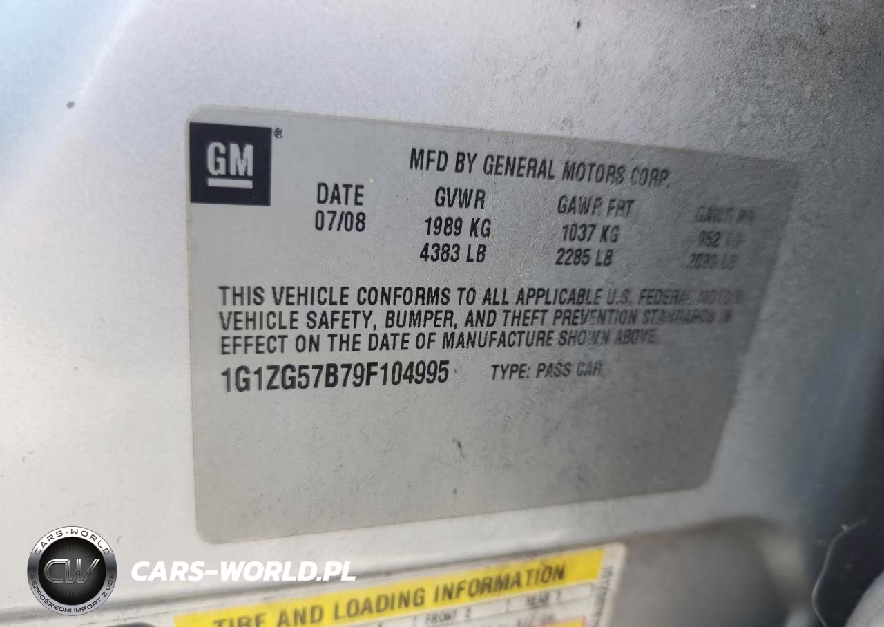 2009 Chevrolet Malibu Ls VIN:1G1ZG57B79F104995 - 12