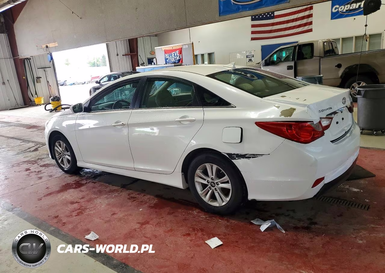2014 Hyundai Sonata Gls VIN:5NPEB4AC5EH933189 - 2