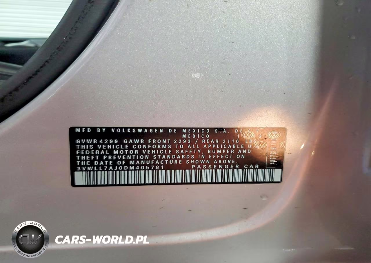 2013 Volkswagen Jetta Tdi VIN:3VWLL7AJ0DM405781 - 12