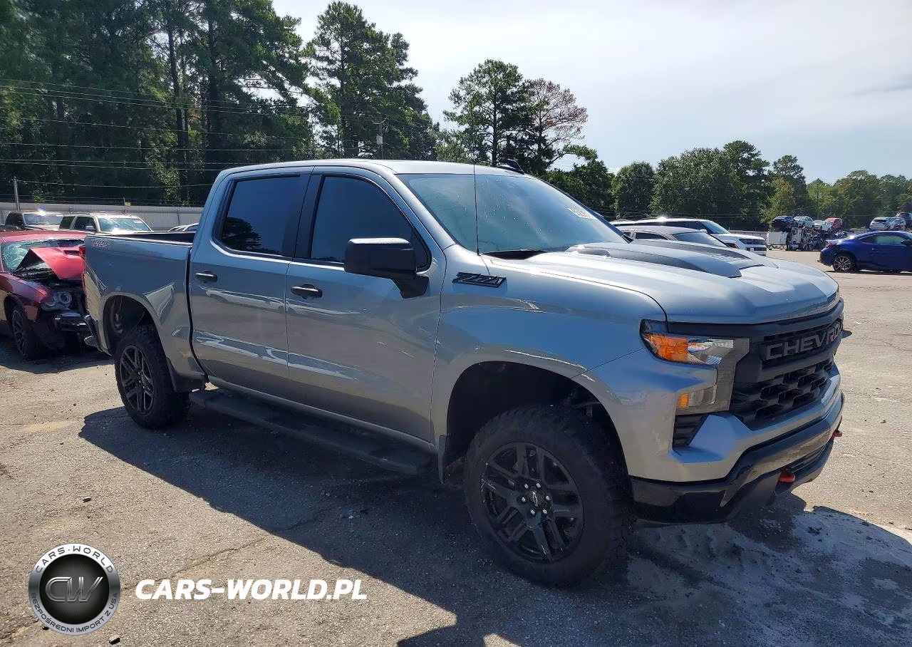 2026 Chevrolet Silverado K1500 Trail Boss Custom VIN:3GCUKCED3TG214666 - 4