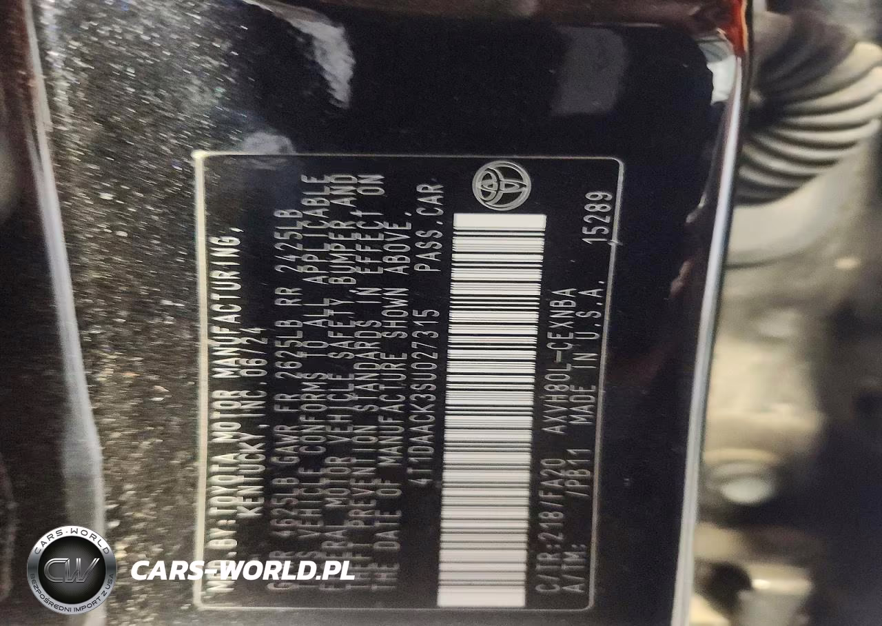 2025 Toyota Camry Le VIN:4T1DAACK3SU027315 - 12
