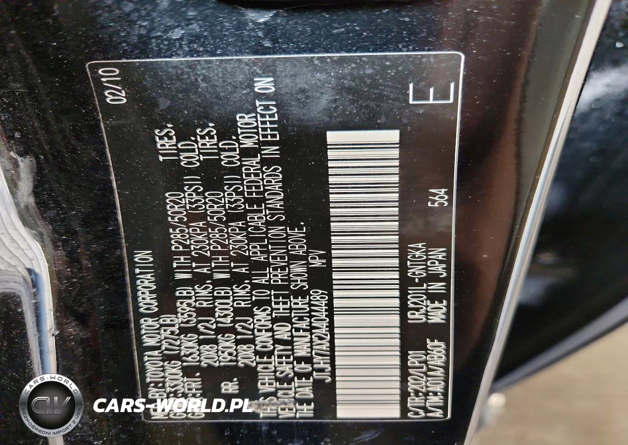 2010 Lexus Lx 570 VIN:JTJHY7AX2A4044489 - 14