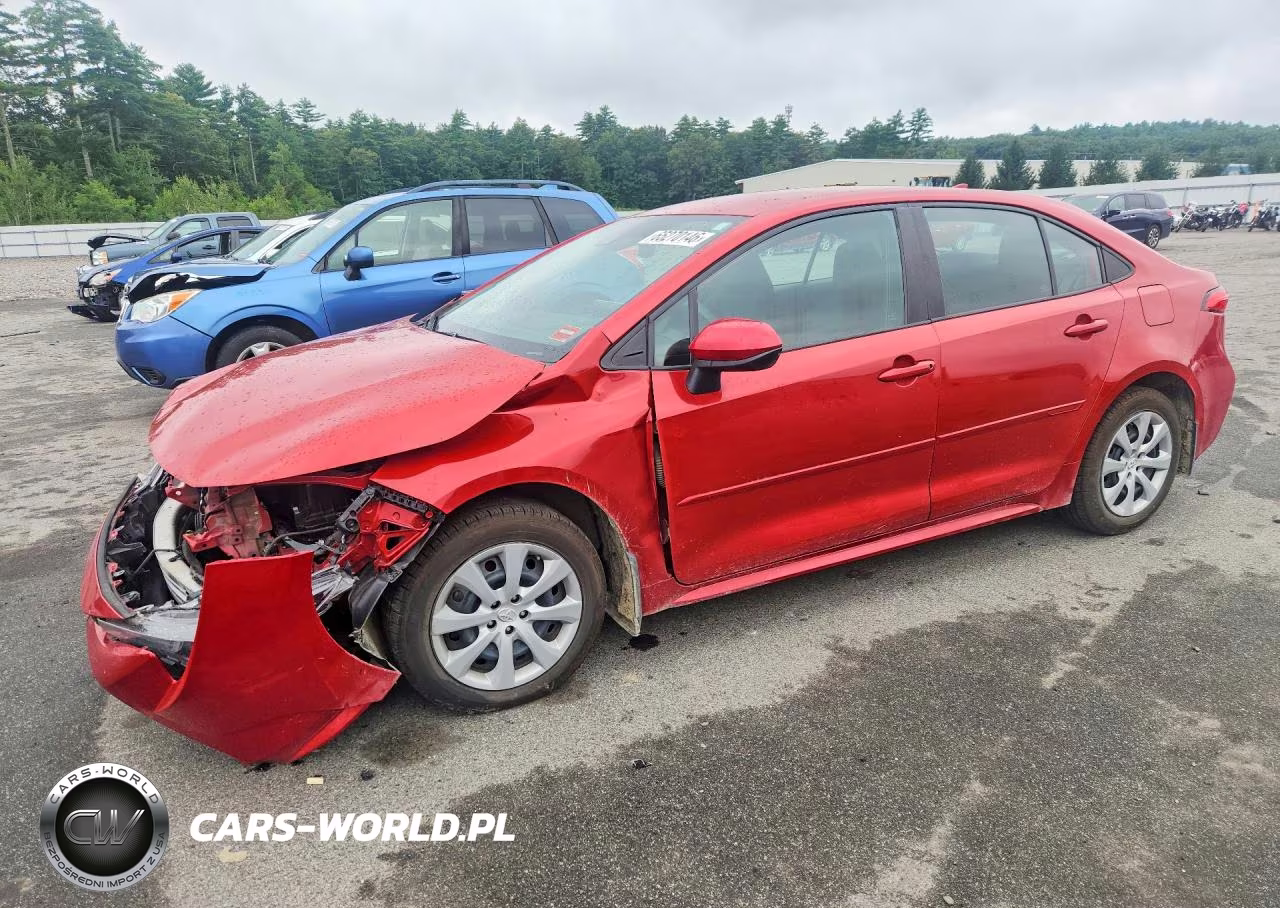2021 Toyota Corolla Le VIN:5YFEPMAE5MP195124 - 1