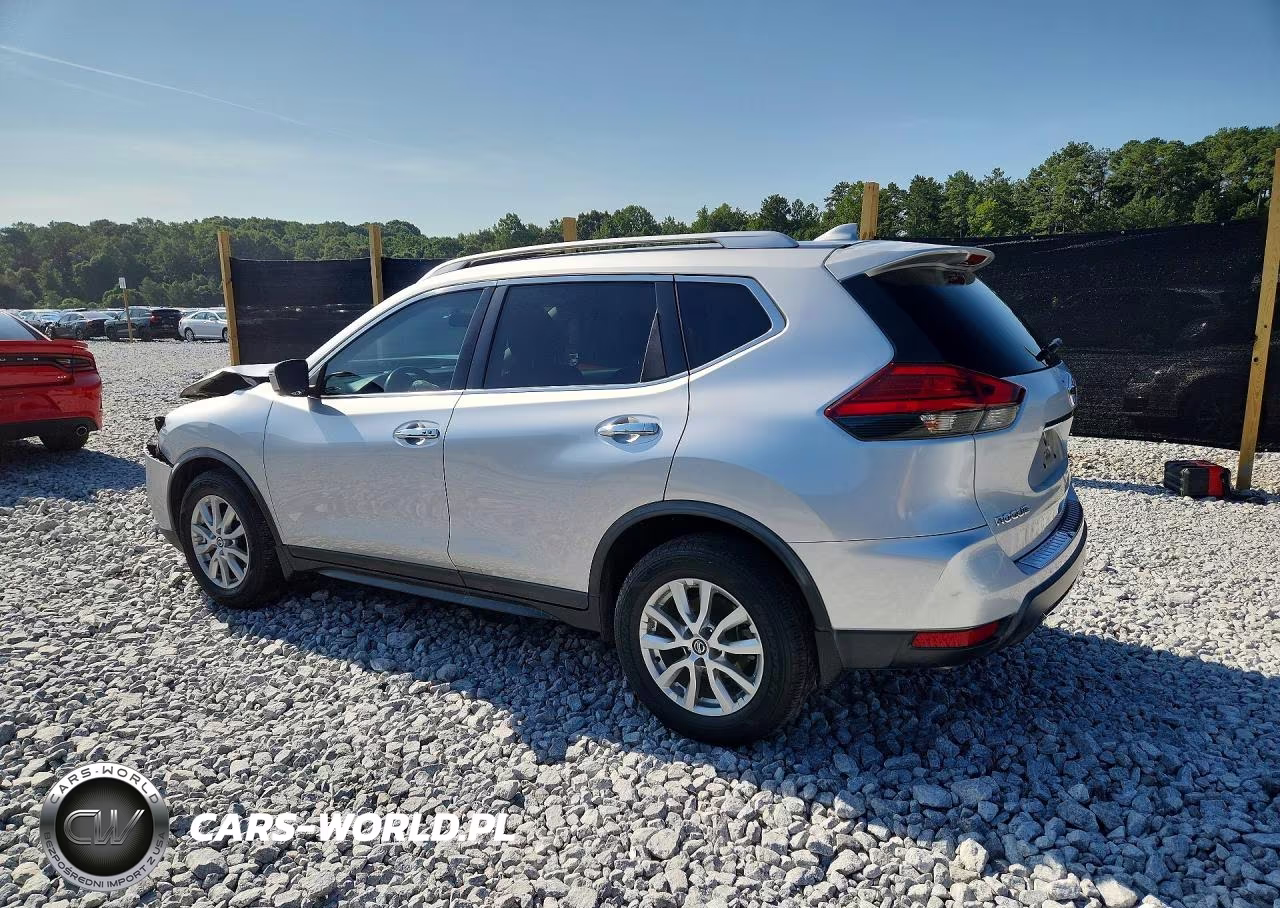 2017 Nissan Rogue Sv VIN:KNMAT2MT2HP614093 - 2
