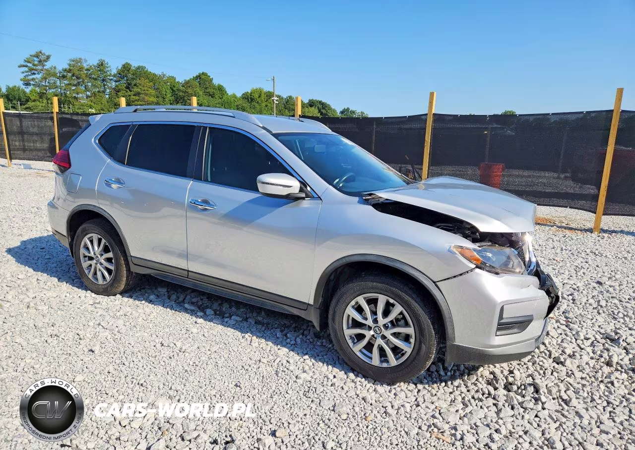 2017 Nissan Rogue Sv VIN:KNMAT2MT2HP614093 - 4