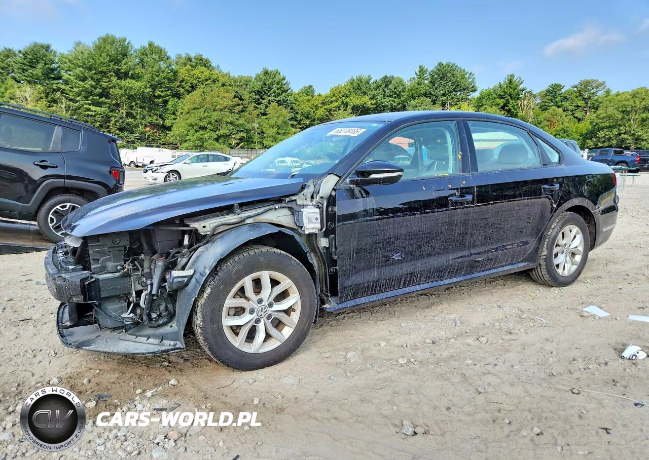 2018 Volkswagen Passat S VIN:1VWAA7A37JC039118 - 1