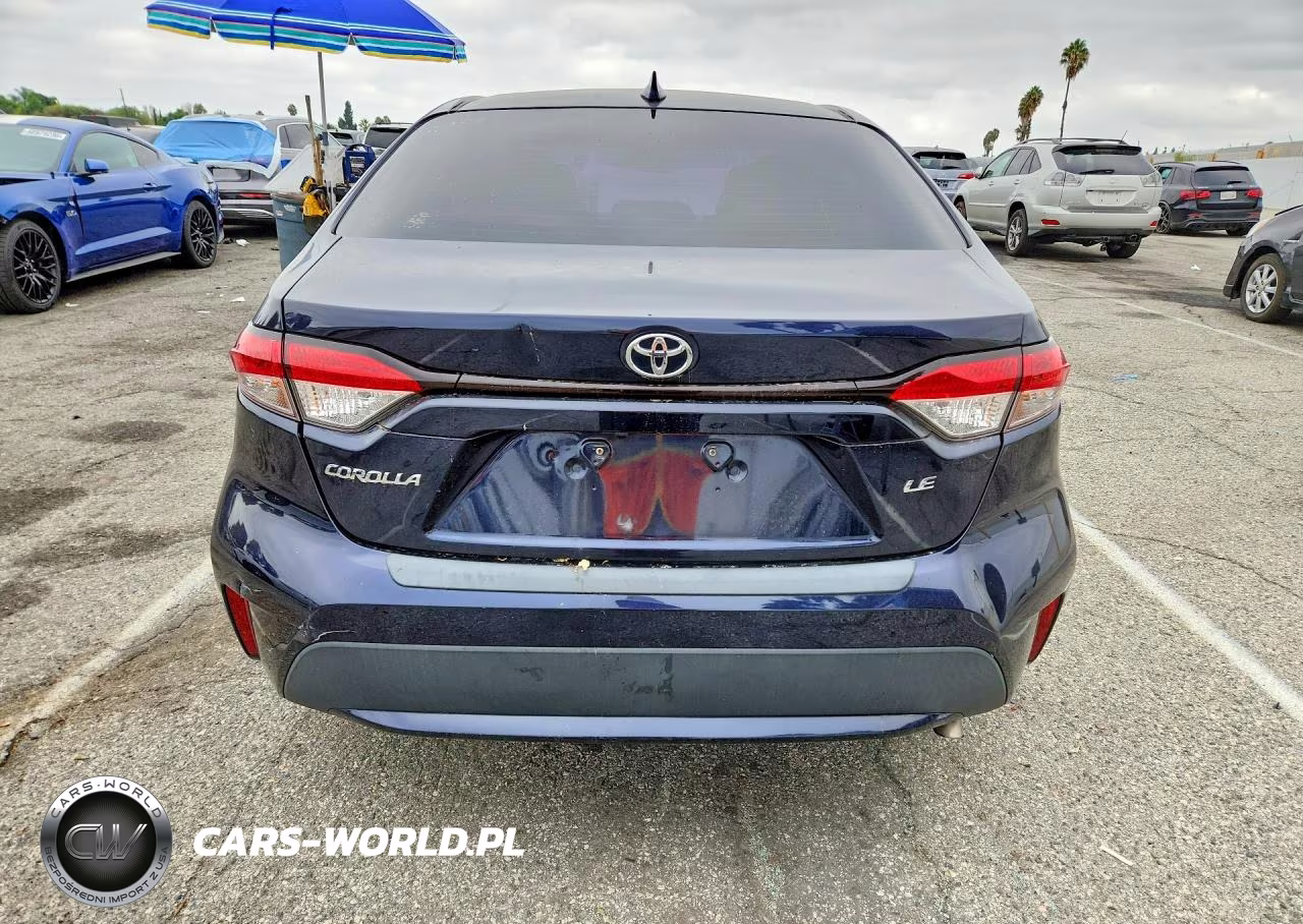 2021 Toyota Corolla Le VIN:JTDEPMAE3MJ148100 - 6