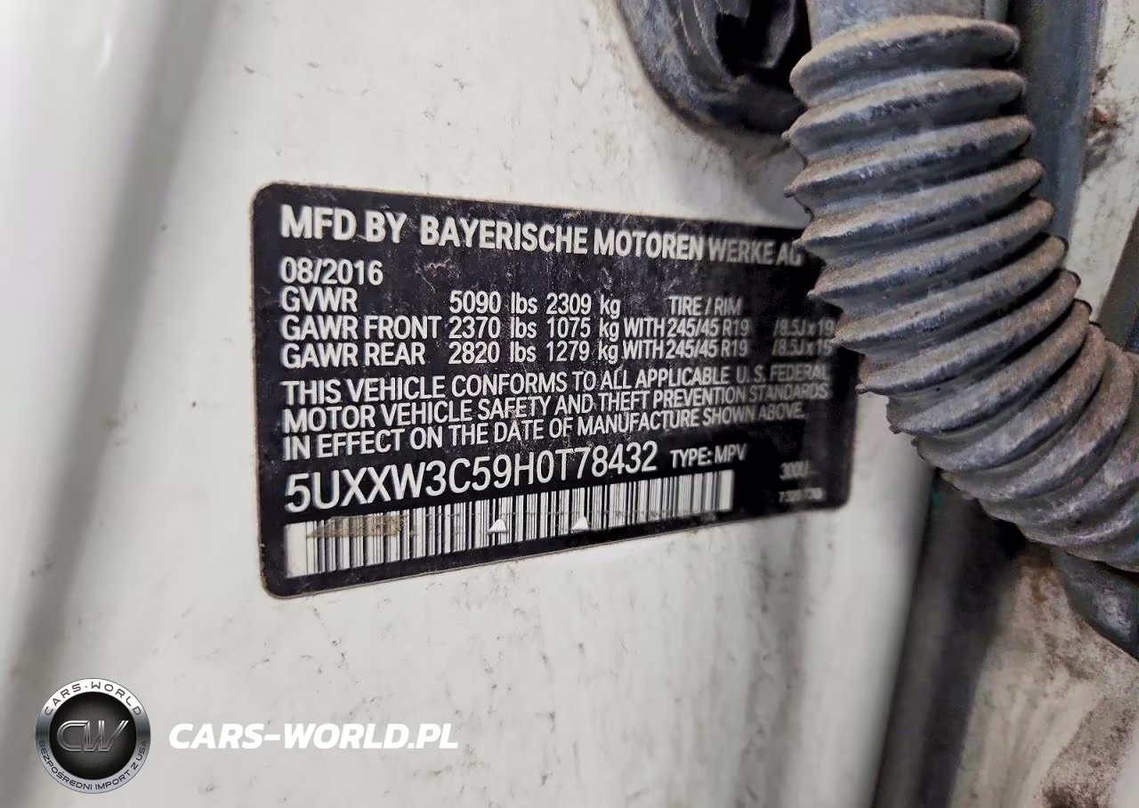 2017 BMW X4 xDrive28I VIN:5UXXW3C59H0T78432 - 12