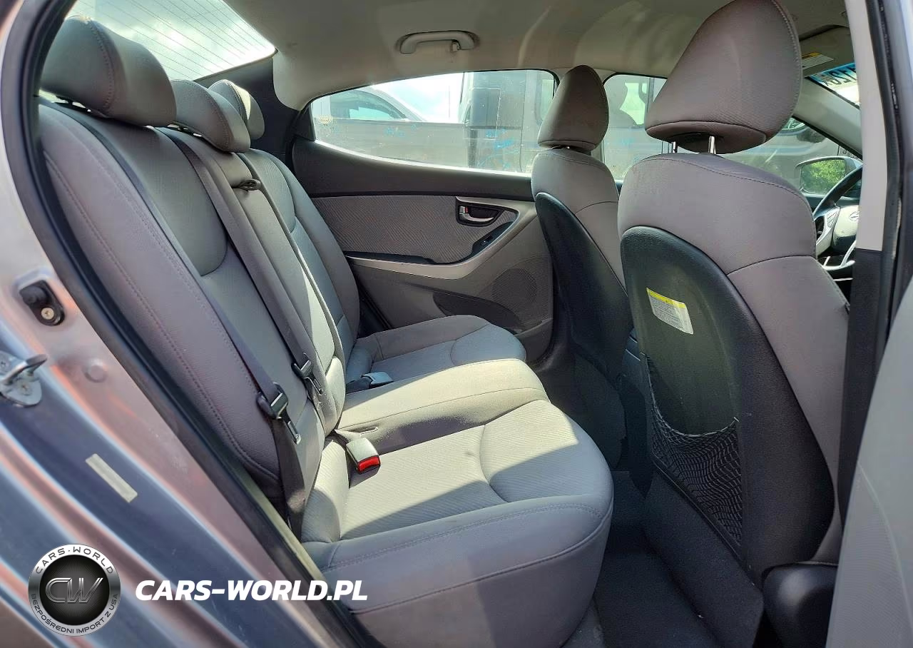 2012 Hyundai Elantra Gls VIN:KMHDH4AE2CU455761 - 10