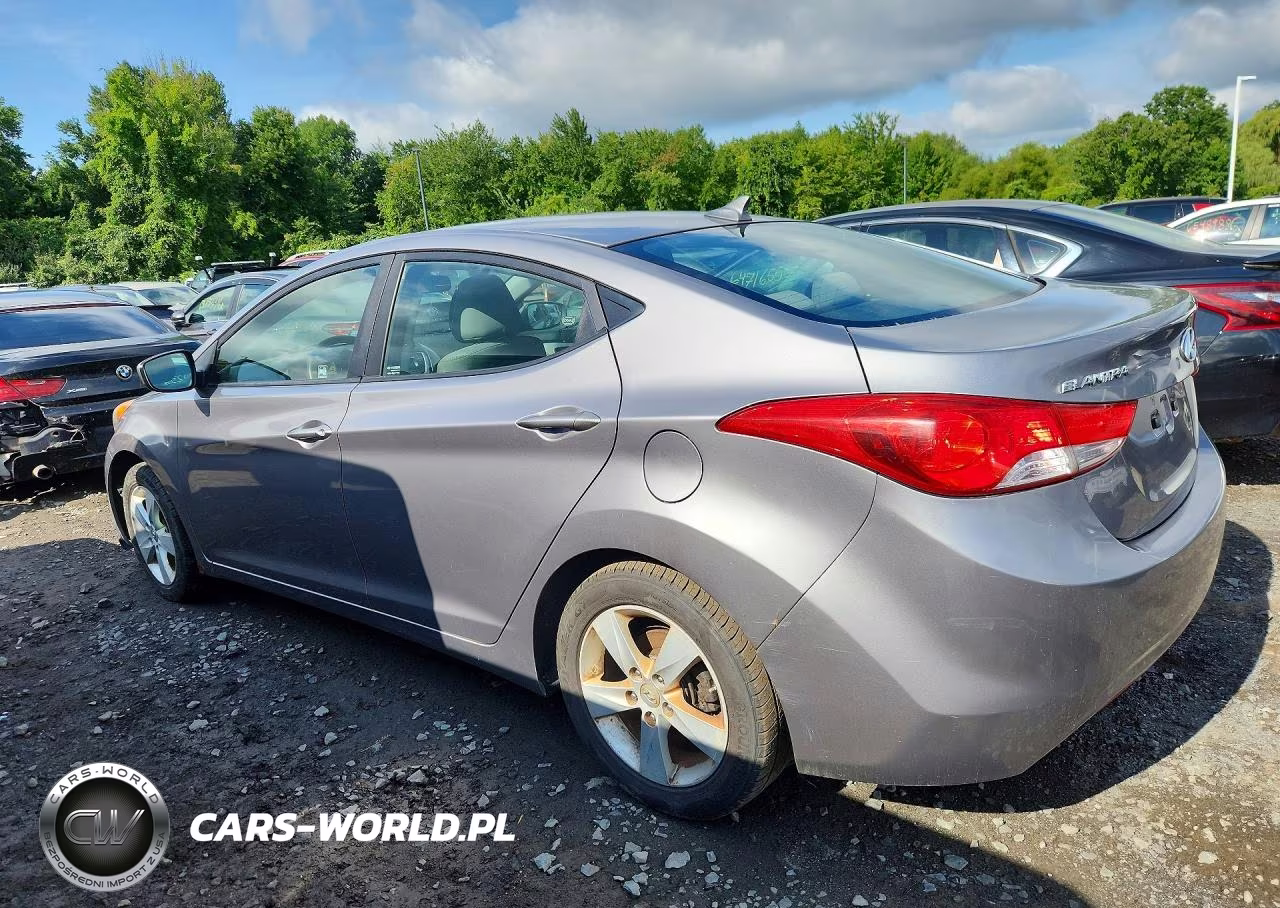 2012 Hyundai Elantra Gls VIN:KMHDH4AE2CU455761 - 2
