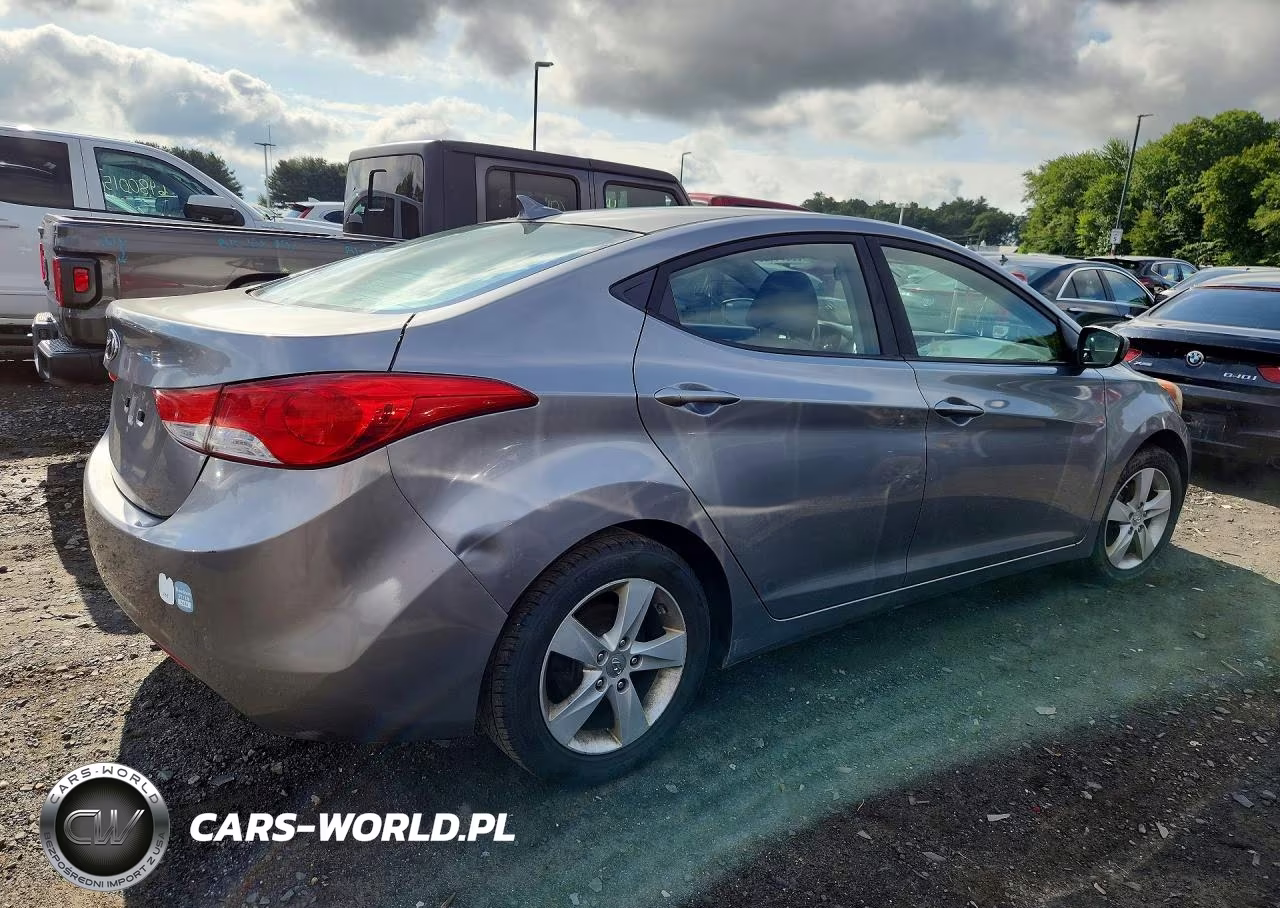 2012 Hyundai Elantra Gls VIN:KMHDH4AE2CU455761 - 3