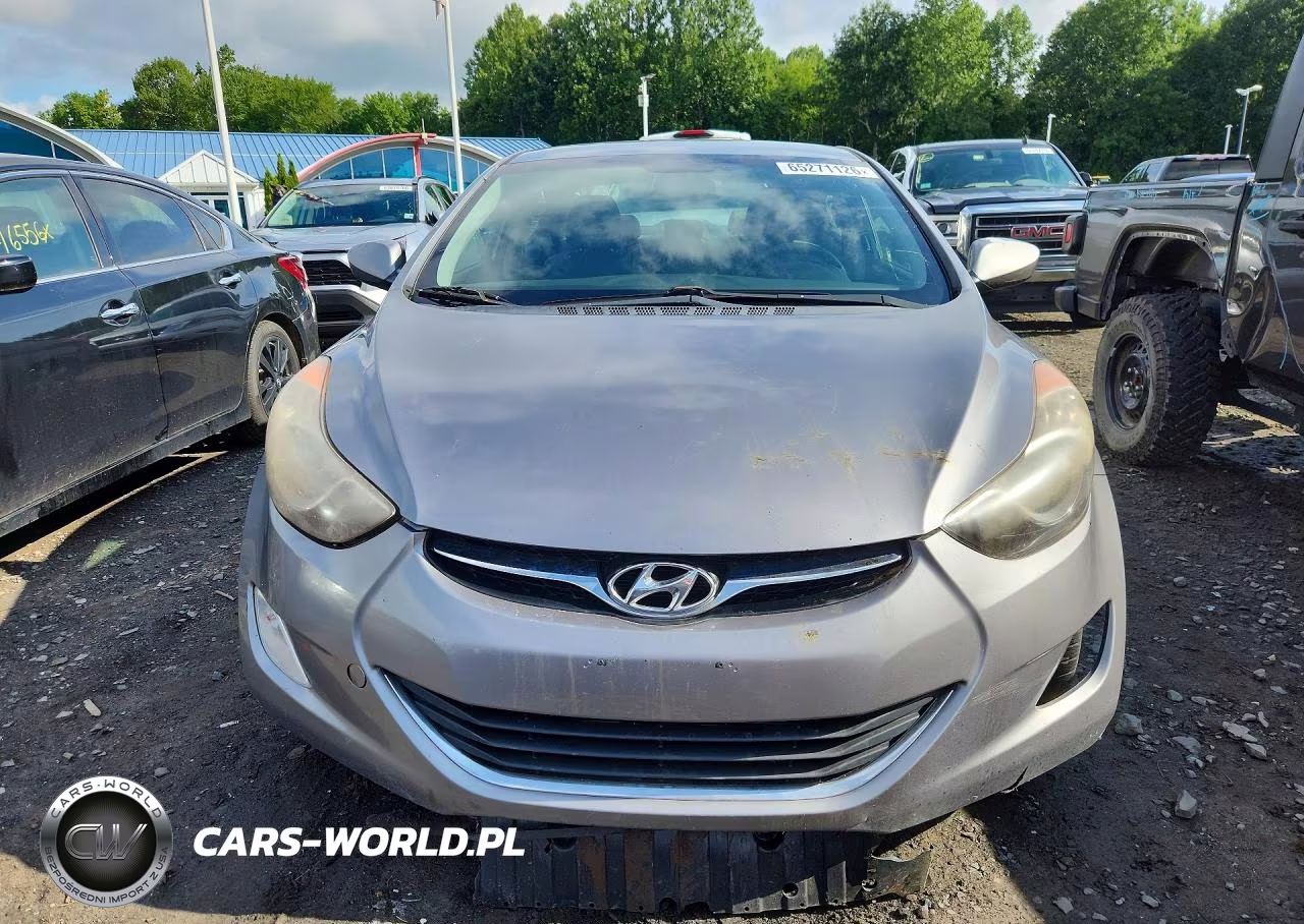 2012 Hyundai Elantra Gls VIN:KMHDH4AE2CU455761 - 5