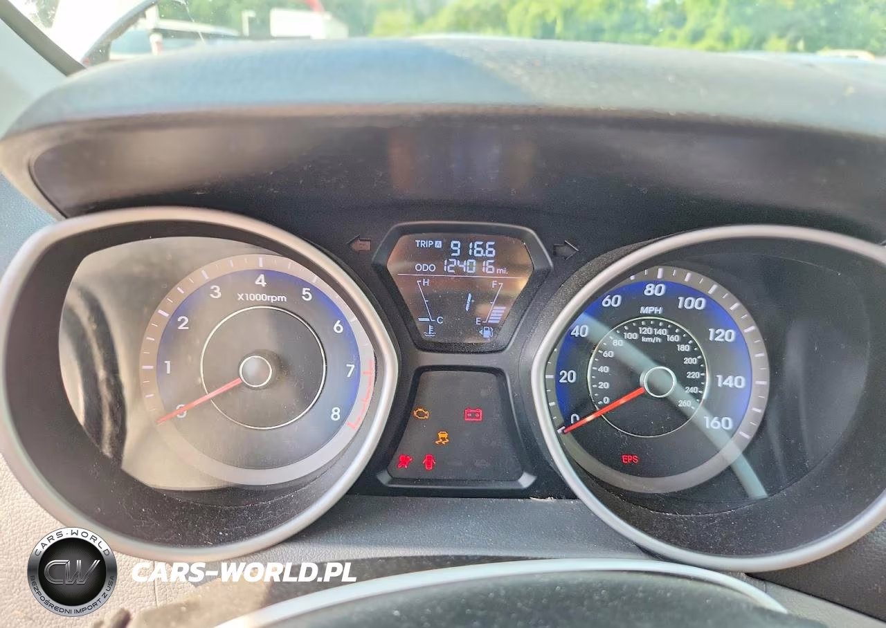 2012 Hyundai Elantra Gls VIN:KMHDH4AE2CU455761 - 9