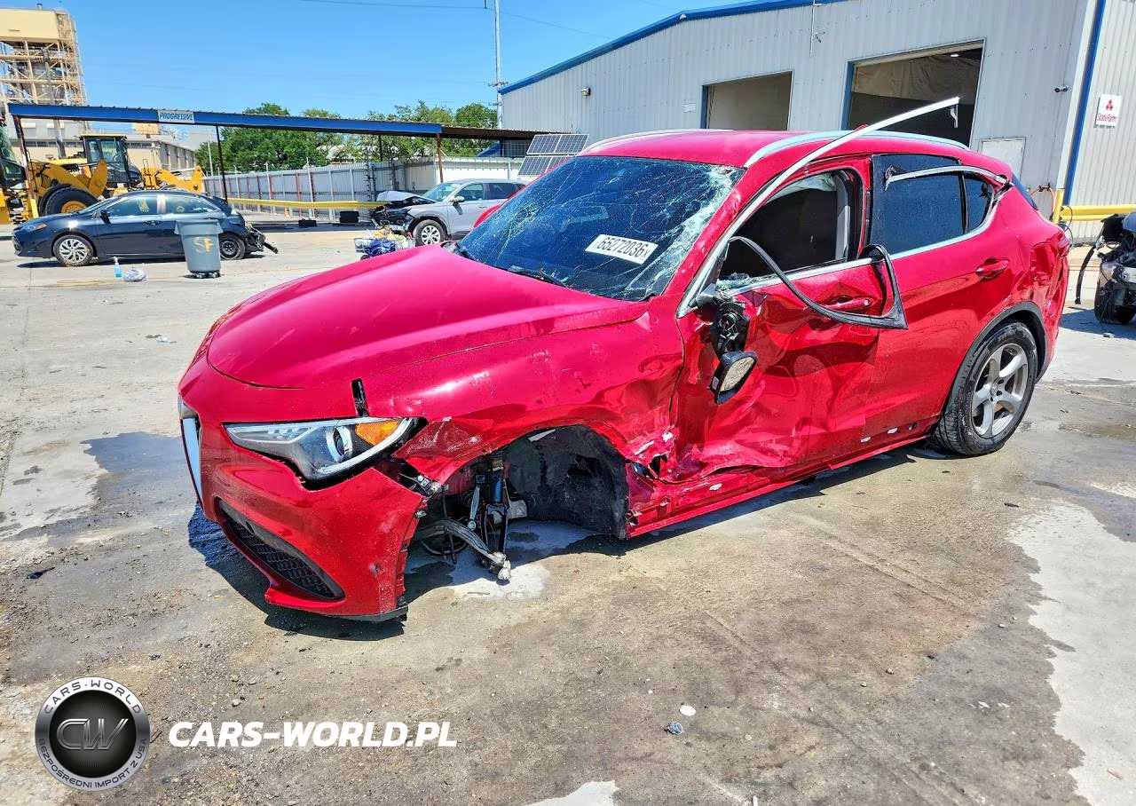 2021 Alfa Romeo Stelvio Sport VIN:ZASPAKAN0M7D14995 - 1