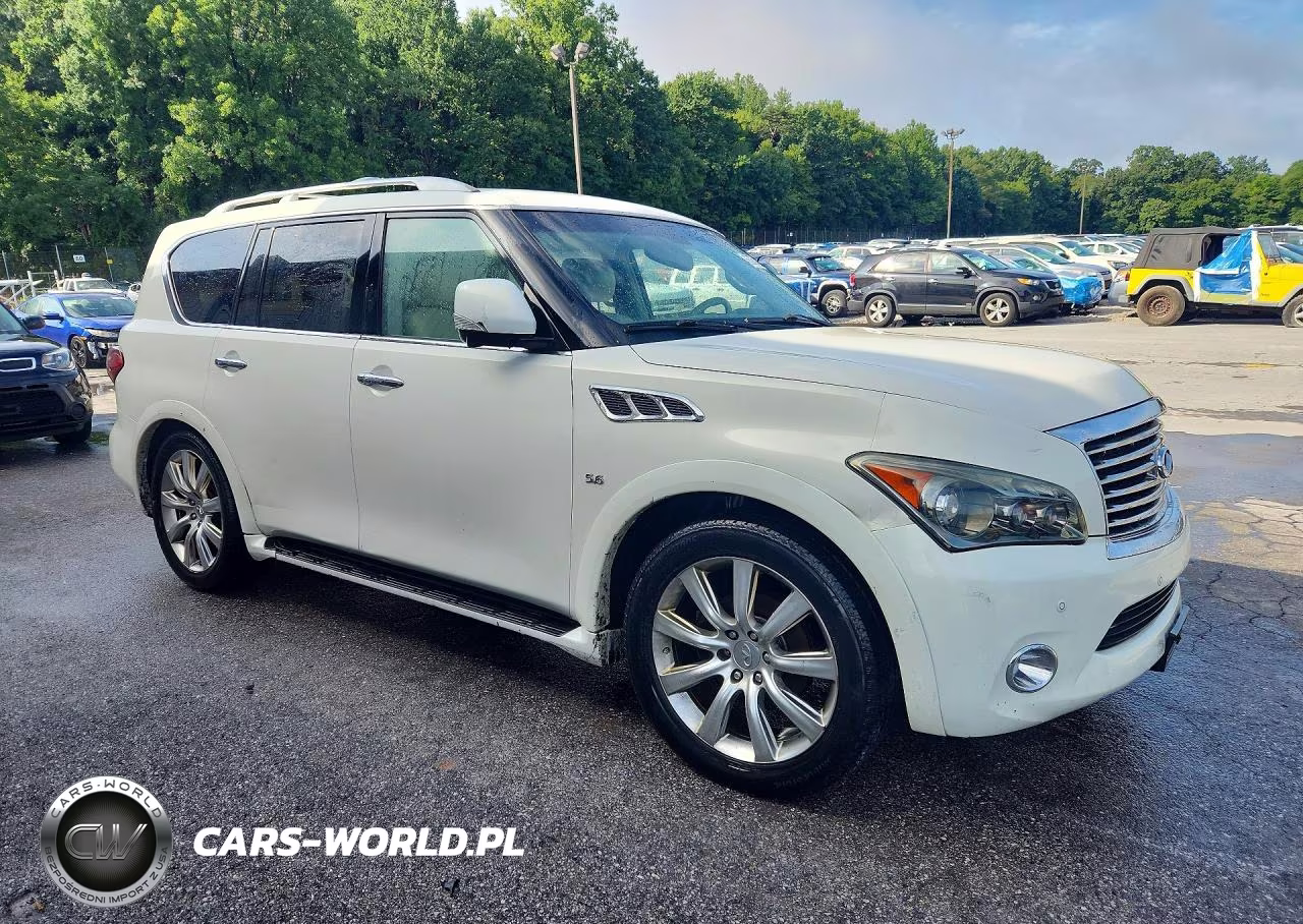 2014 Infiniti Qx80 Base VIN:JN8AZ2NE7E9068412 - 4