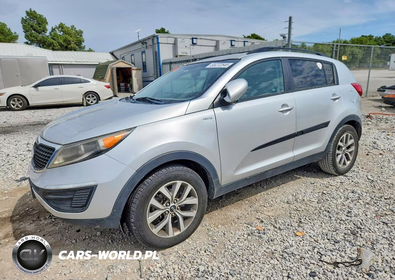 2014 Kia Sportage Lx VIN:KNDPBCAC0E7614371 - 1