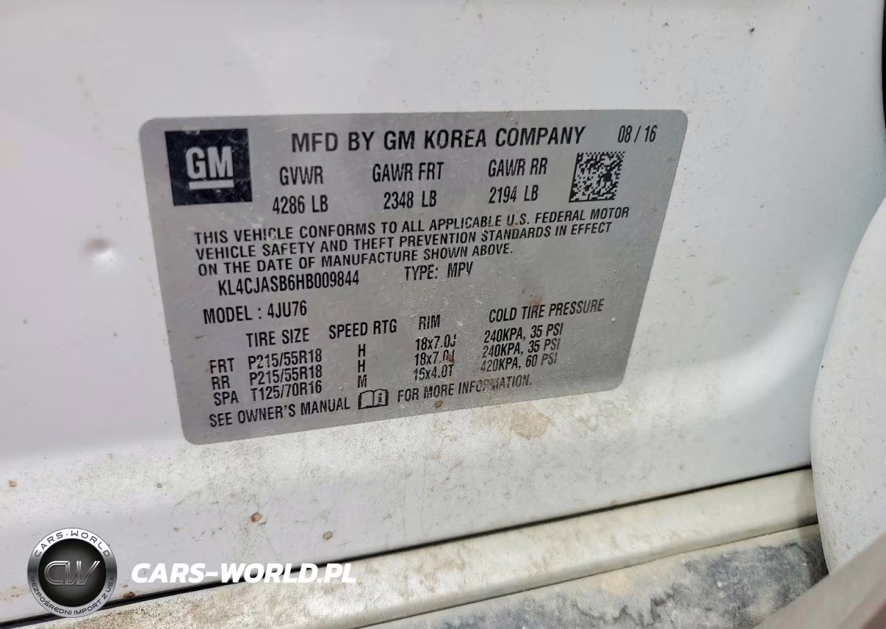 2017 Buick Encore Preferred VIN:KL4CJASB6HB009844 - 14