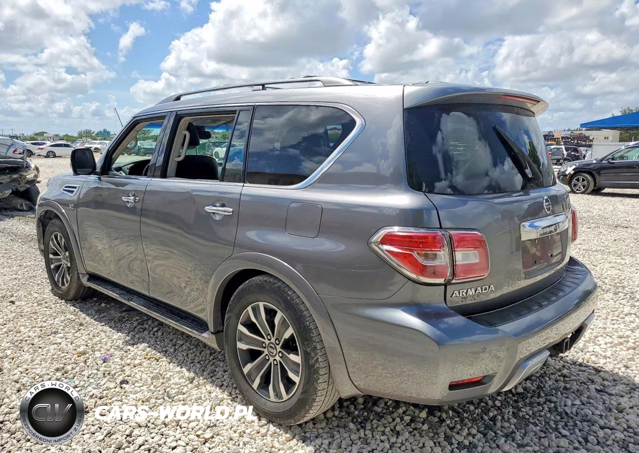 2017 Nissan Armada Sl VIN:JN8AY2ND2H9000839 - 2