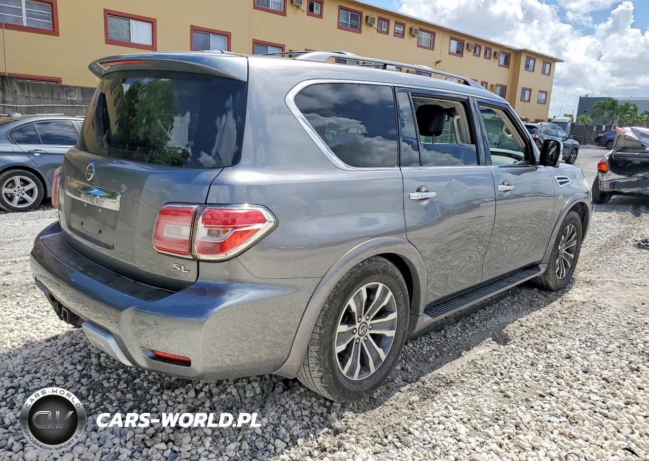 2017 Nissan Armada Sl VIN:JN8AY2ND2H9000839 - 3