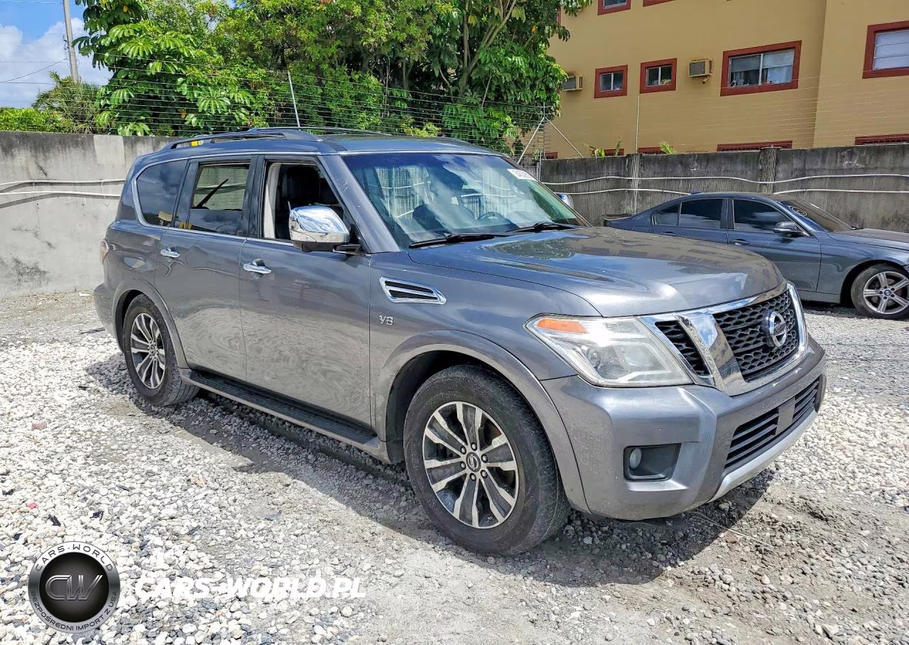 2017 Nissan Armada Sl VIN:JN8AY2ND2H9000839 - 4