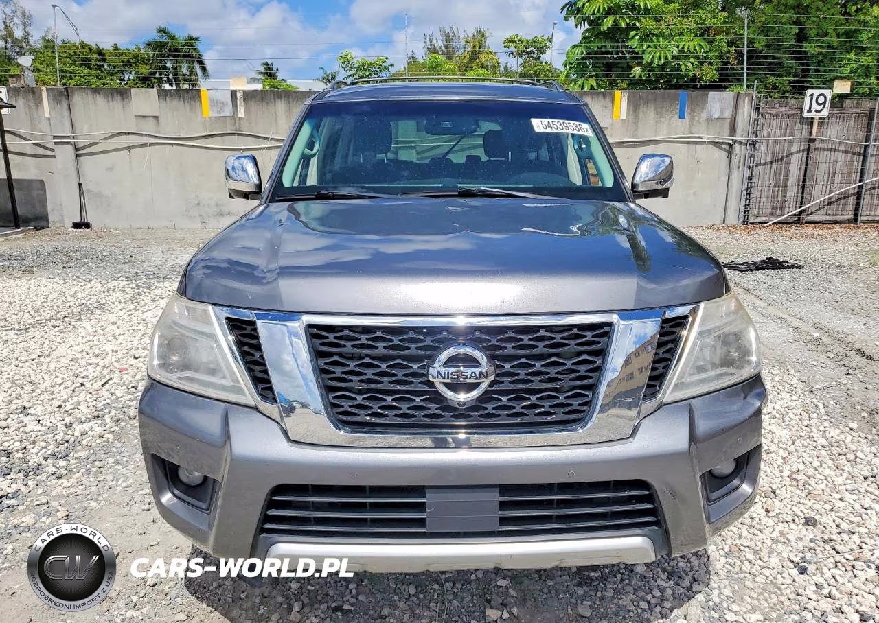 2017 Nissan Armada Sl VIN:JN8AY2ND2H9000839 - 5