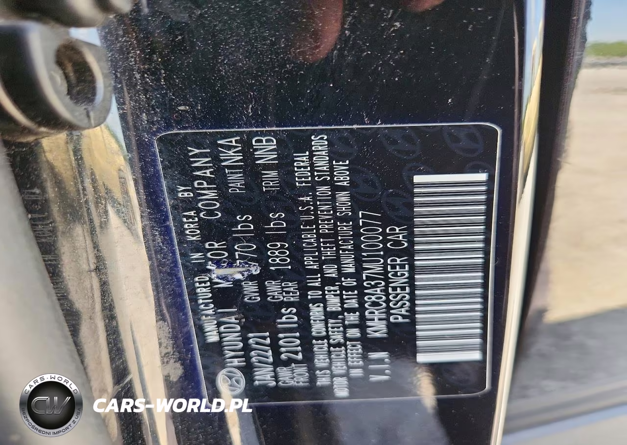 2021 Hyundai Venue Sel VIN:KMHRC8A37MU100077 - 12