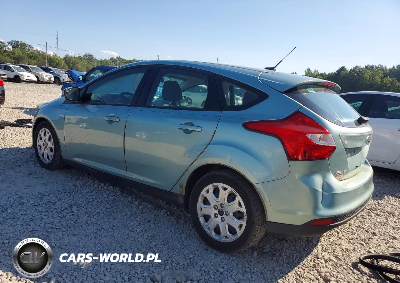 2012 Ford Focus Se VIN:1FAHP3K2XCL351585 - 2