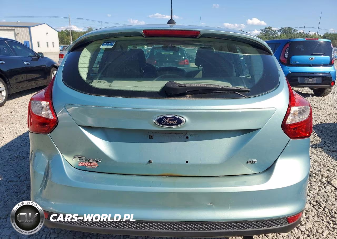 2012 Ford Focus Se VIN:1FAHP3K2XCL351585 - 6