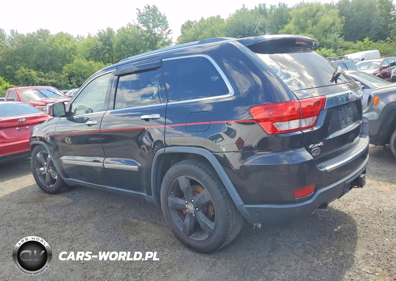 2013 Jeep Grand Cherokee Overland VIN:1C4RJFCT8DC595035 - 2