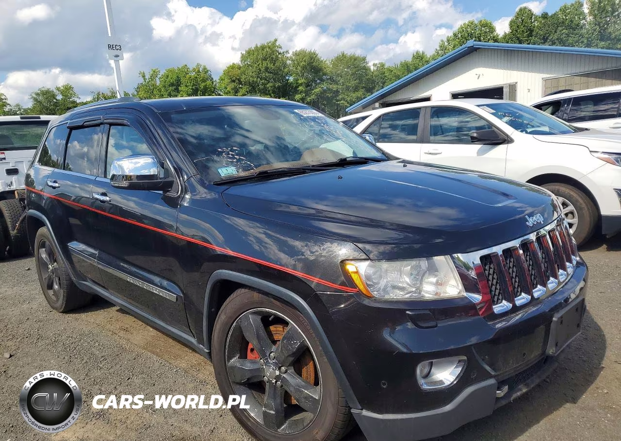2013 Jeep Grand Cherokee Overland VIN:1C4RJFCT8DC595035 - 4