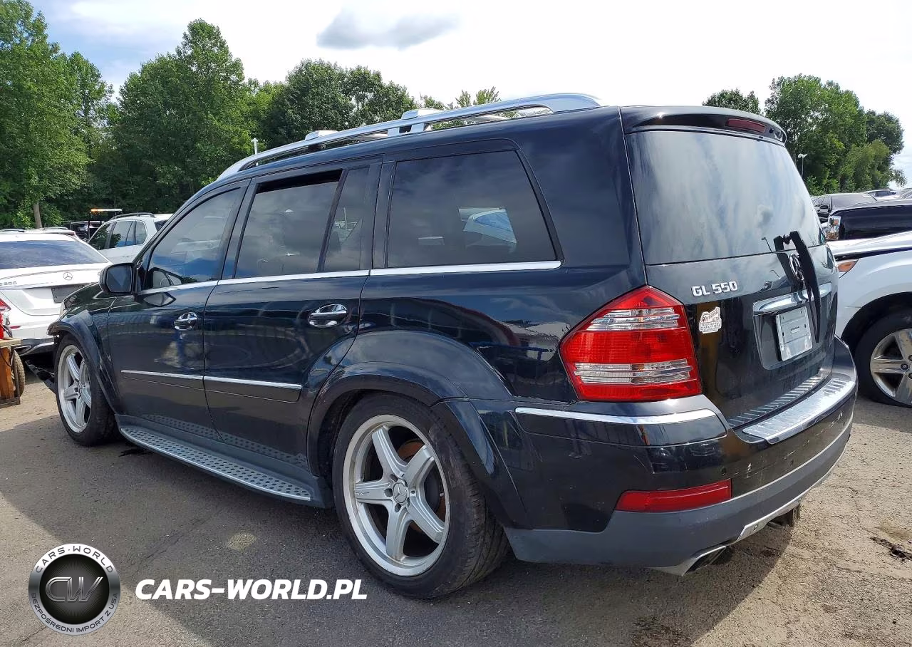 2009 Mercedes-Benz Gl 550 4Matic VIN:4JGBF86E59A516947 - 2