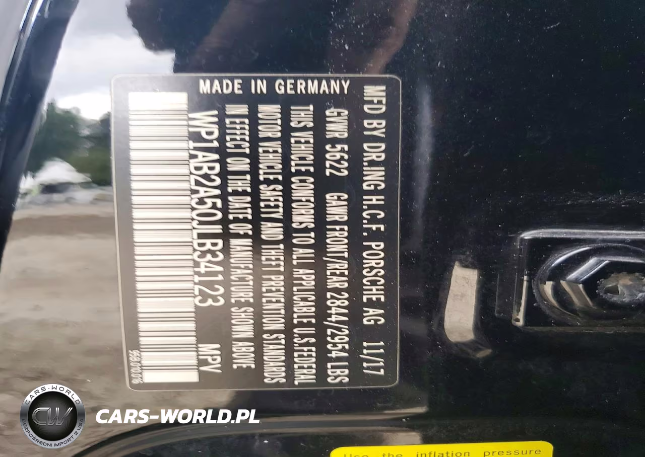 2018 Porsche Macan S VIN:WP1AB2A50JLB34123 - 13