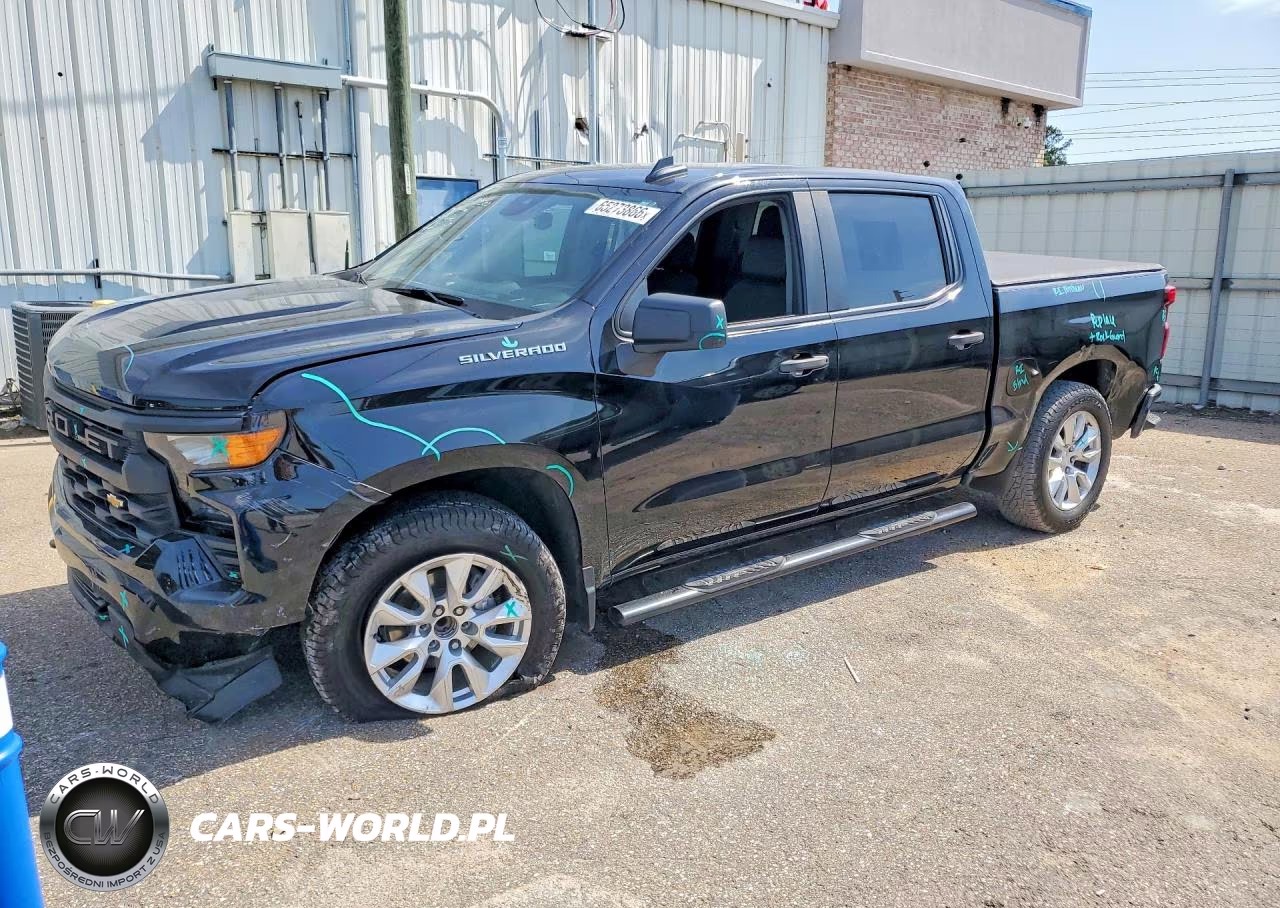 2023 Chevrolet Silverado C1500 Custom VIN:1GCPABEK9PZ301034 - 1