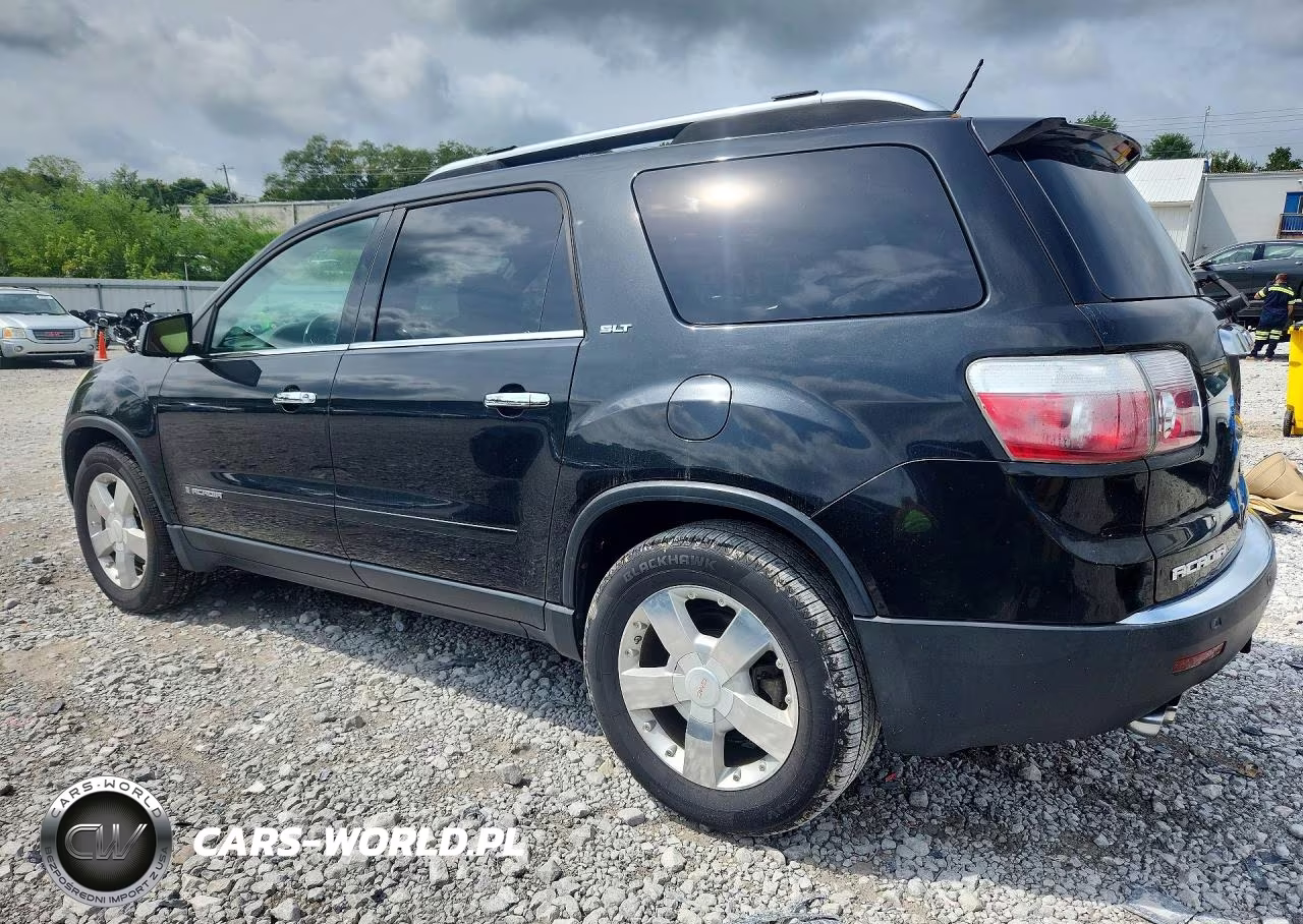 2008 GMC Acadia Slt-2 VIN:1GKEV33748J279495 - 2