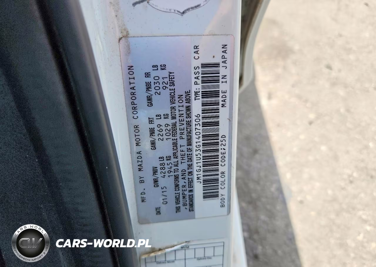 2016 Mazda 6 Sport VIN:JM1GJ1U53G1407306 - 12