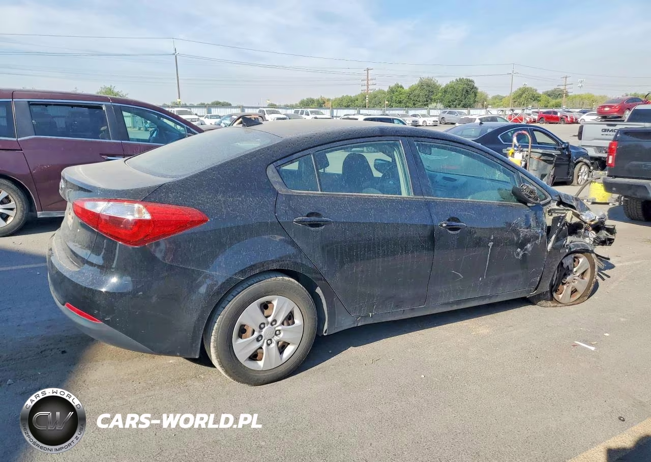 2014 Kia Forte Lx VIN:KNAFK4A65E5222944 - 3