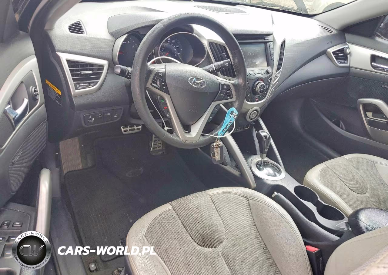 2012 Hyundai Veloster Base VIN:KMHTC6AD8CU072422 - 8