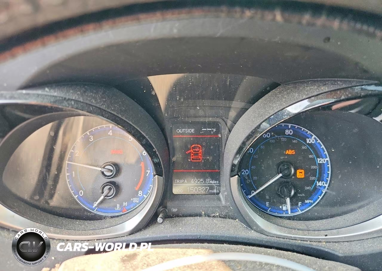 2014 Toyota Corolla S Plus VIN:2T1BURHE4EC030777 - 9