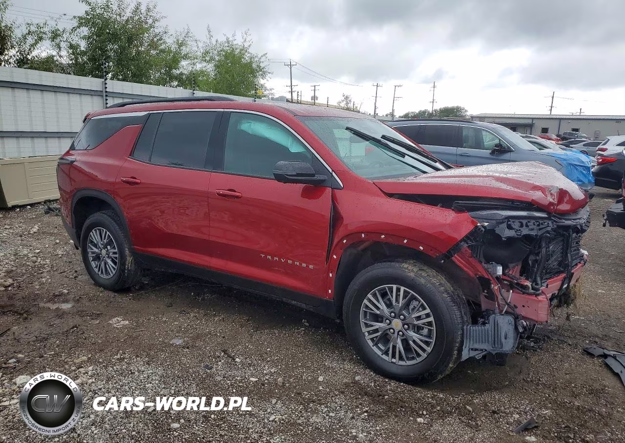 2025 Chevrolet Traverse Lt VIN:1GNEVGRS2SJ299435 - 4