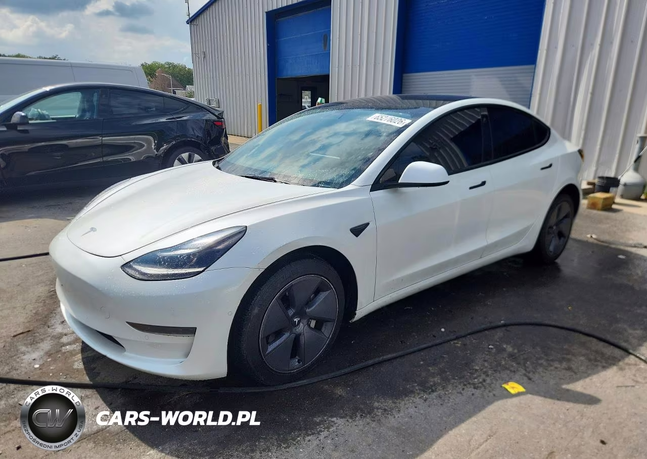 2022 Tesla Model 3 VIN:5YJ3E1EA2NF148519 - 1
