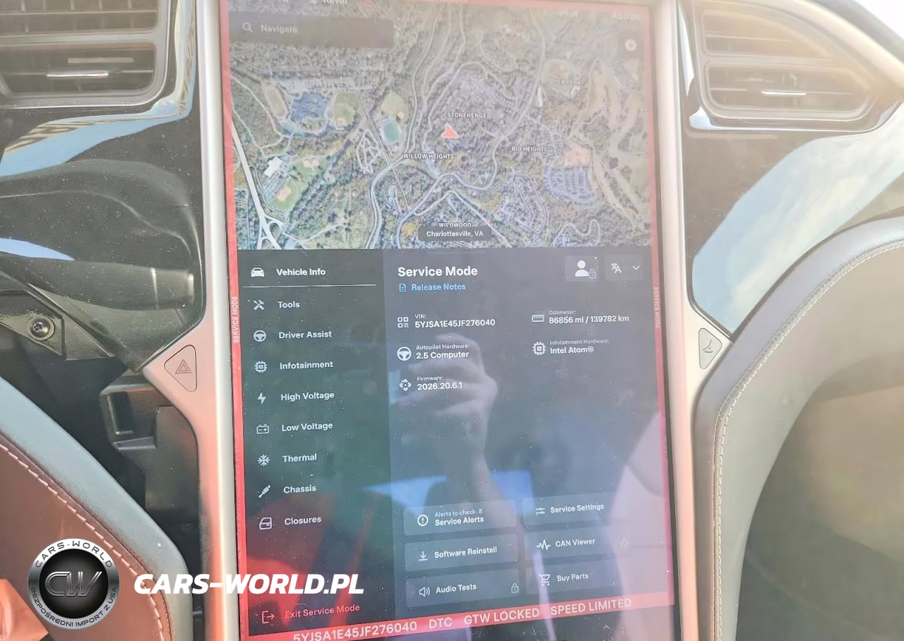 2018 Tesla Model S VIN:5YJSA1E45JF276040 - 9