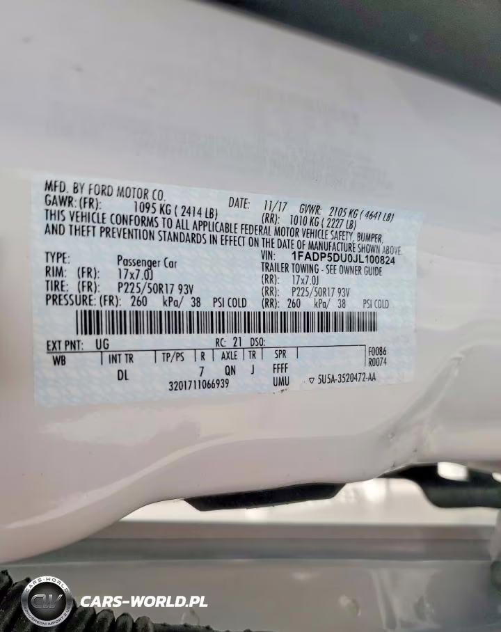 2018 Ford C-Max Titanium VIN:1FADP5DU0JL100824 - 12