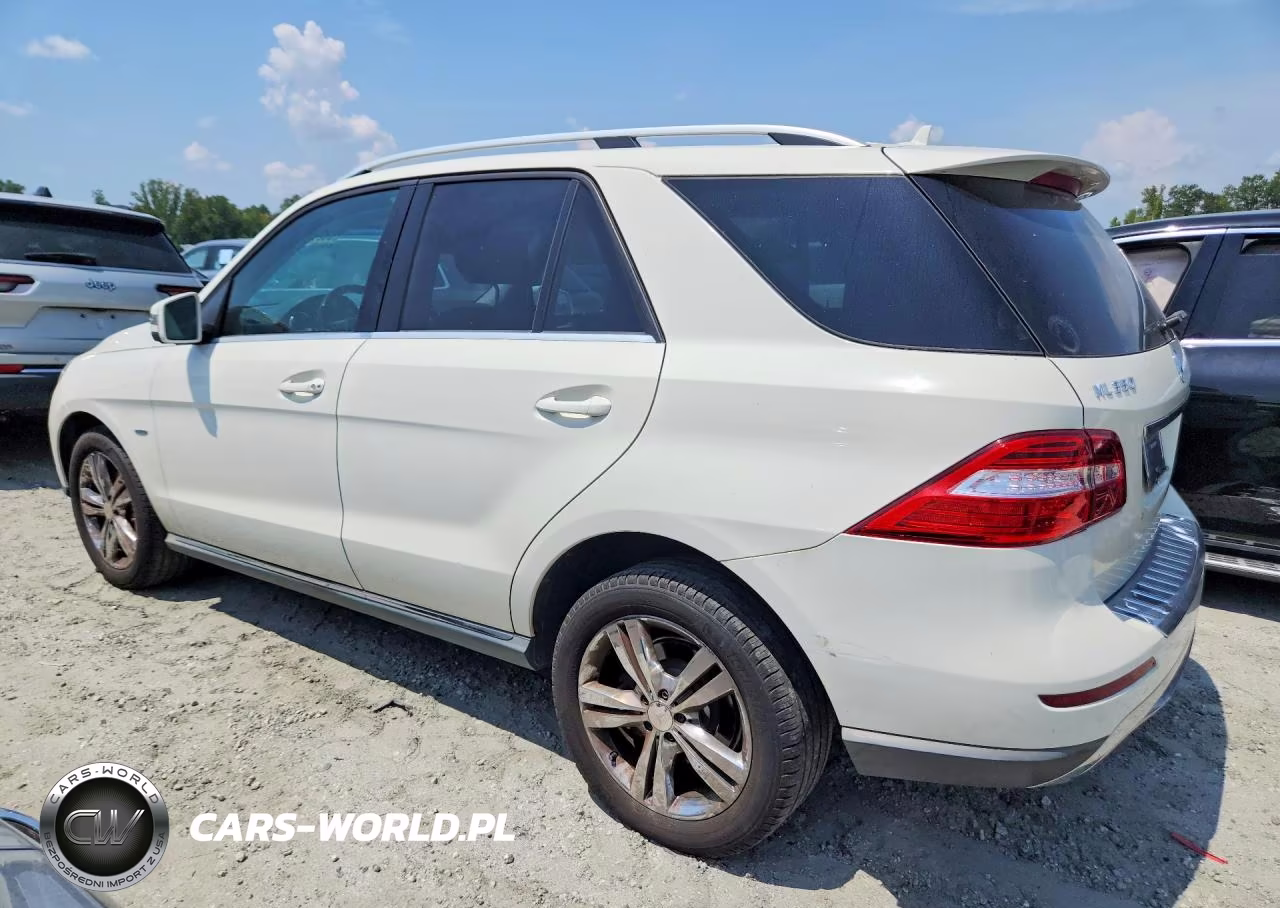 2012 Mercedes-Benz Ml 350 Bluetec 4Matic VIN:4JGDA2EB8CA095292 - 2