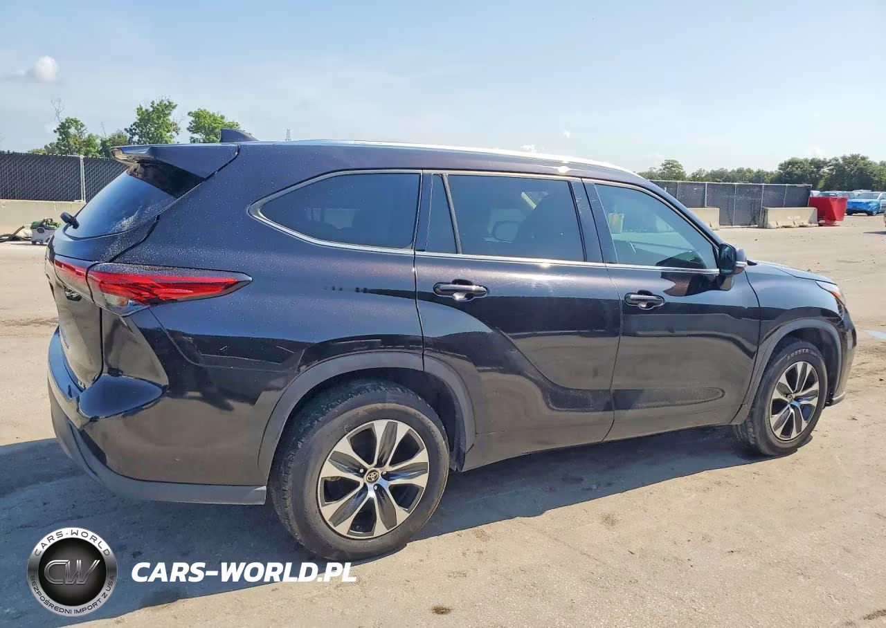 2021 Toyota Highlander Xle VIN:5TDGZRAH9MS039539 - 3