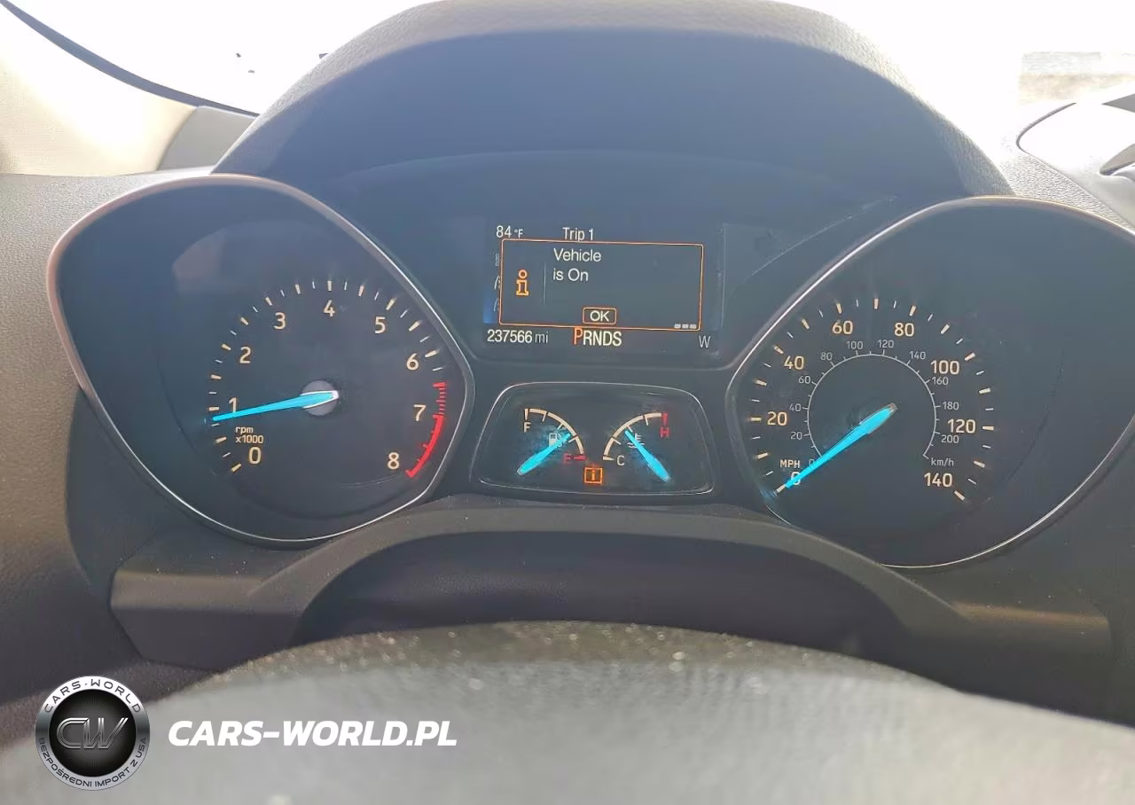 2018 Ford Escape S VIN:1FMCU0F74JUC06207 - 9